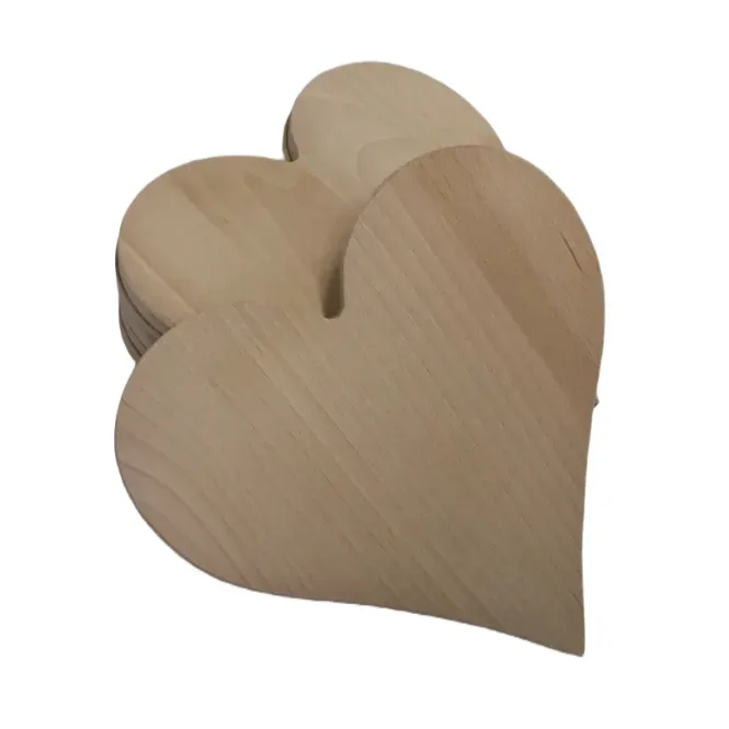 Astrid Brouwers Hart Groot snijplank beuken 27 cm