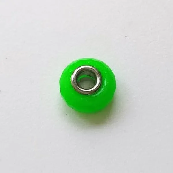 Bijounique Kralenmal 6 Grootgat 16x8mm Facet Siliconen