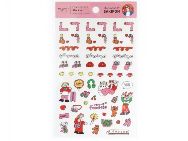 La Petite Epicerie myfa stickers Sakipon stickervel fun