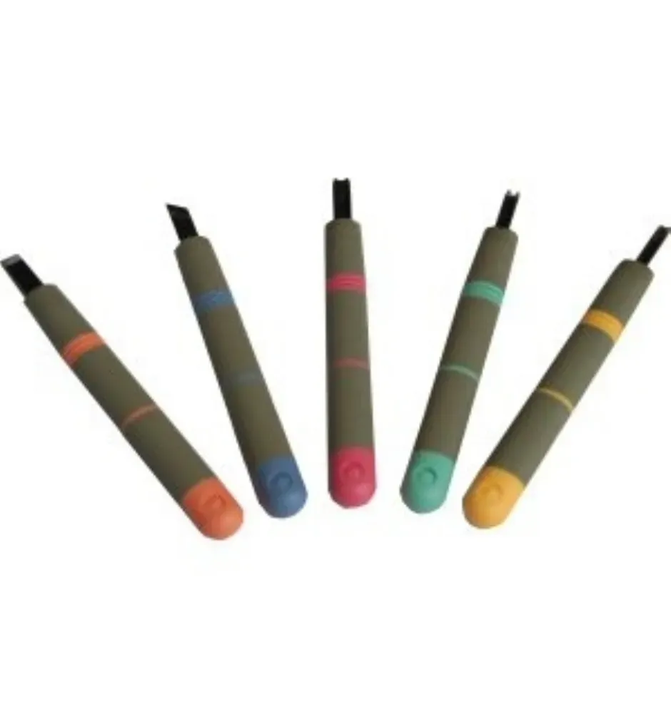 LTC-Leiden gutsen beitelset hout 5 stuks 16cm